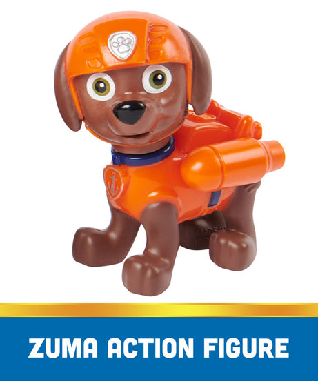 Paw Patrol Zuma’s Hovercraft - Eco-Friendly Toy Vehicle with Collectible Zuma Figure for Kids Ages 3 and Up