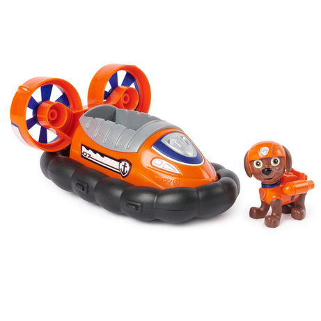 Paw Patrol Zuma’s Hovercraft - Eco-Friendly Toy Vehicle with Collectible Zuma Figure for Kids Ages 3 and Up