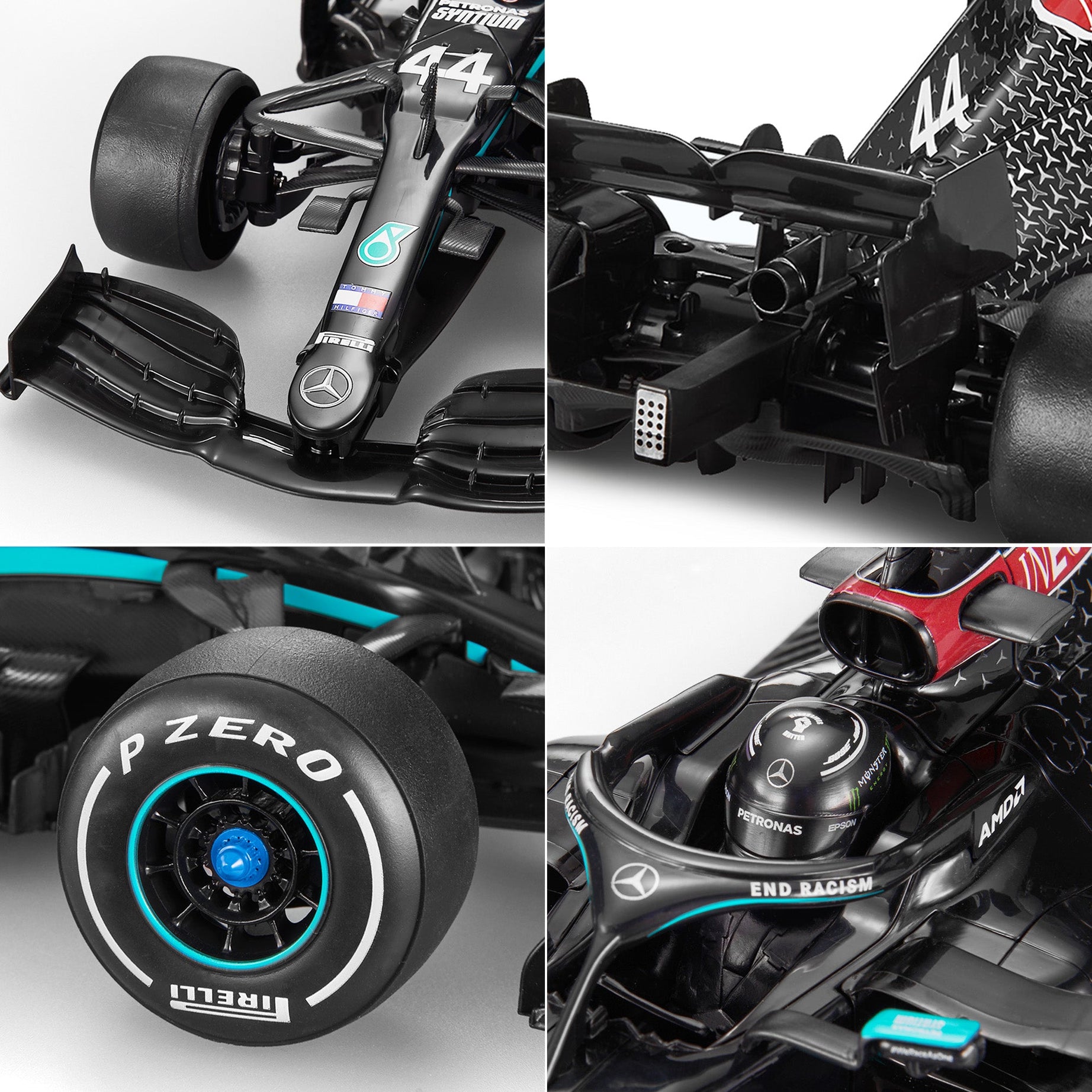 Rastar - Mercedes-AMG F1 W11 EQ Performance 1/12 Scale High-Speed Remote Control Car | Officially Licensed Formula 1 RC Racing Car with 2.4GHz Control & Realistic Detailing | AMG Petronas F1 Team Collectible Model
