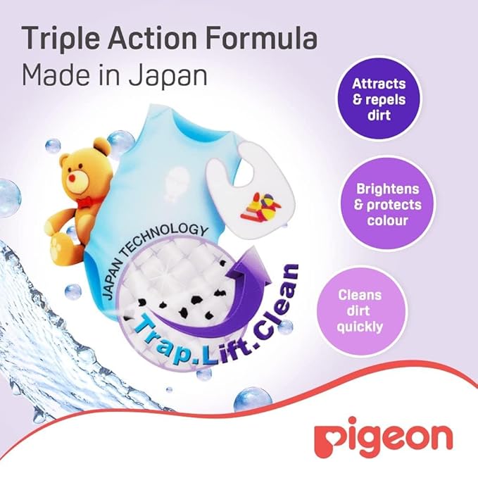 Pigeon Baby Laundry Detergent Liquid for Baby Clothes Fabric Care - 500ml