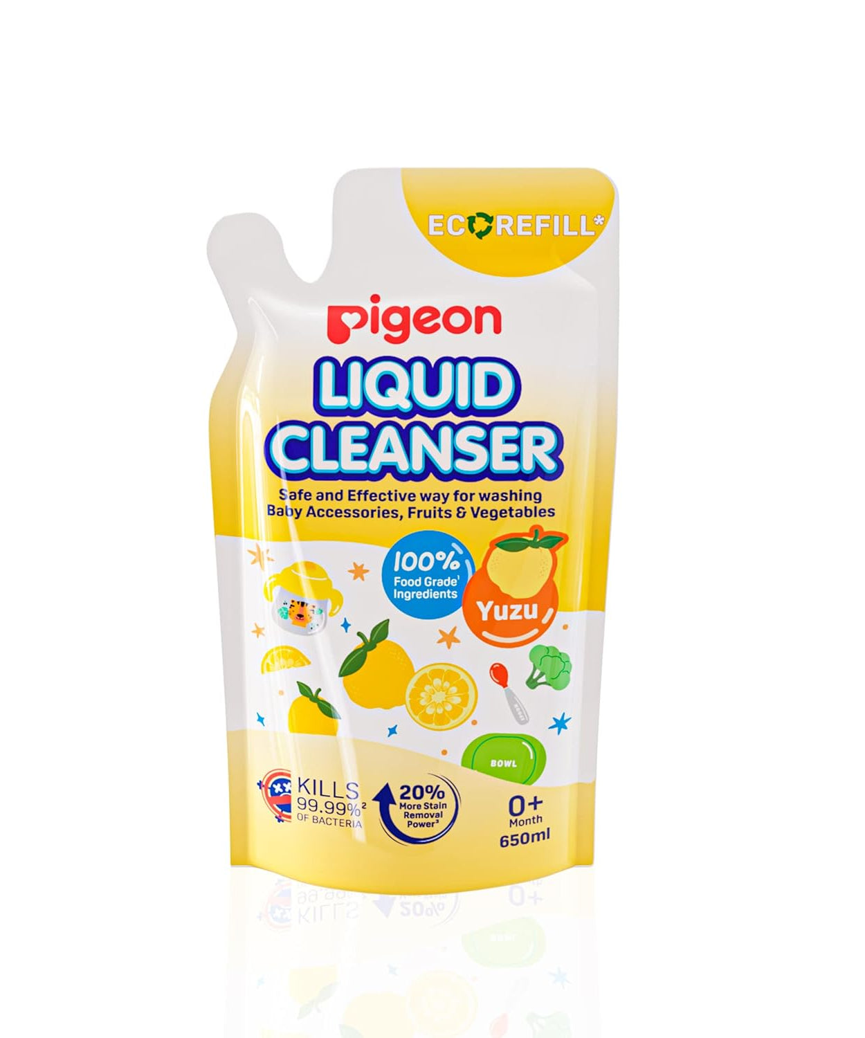 Pigeon Liquid Cleanser for Baby Accessories Fruits & vegetables - 650ml