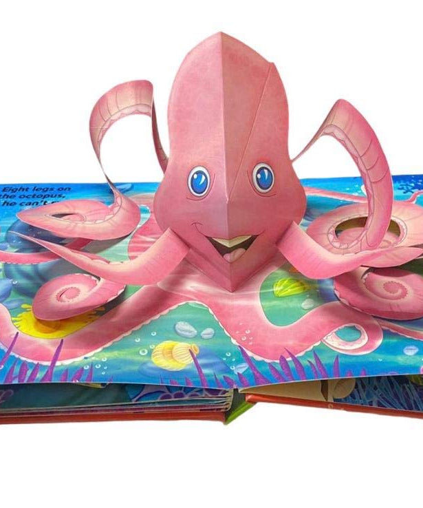 Pop-Up Sea Book for Kids – Interactive Underwater Adventure with 3D Pop-Up Pages