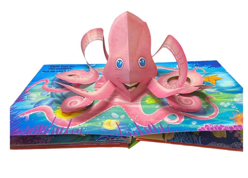 Pop-Up Sea Book for Kids – Interactive Underwater Adventure with 3D Pop-Up Pages