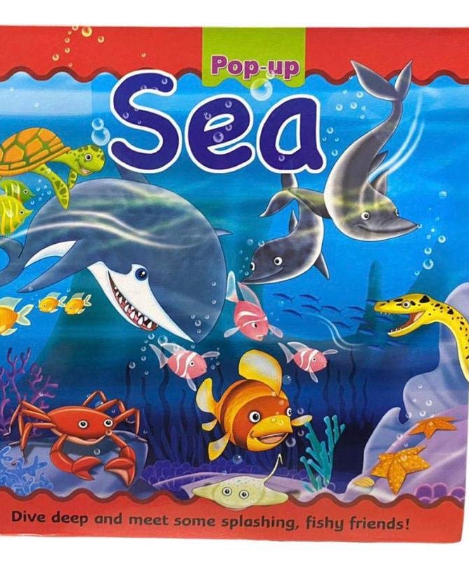 Pop-Up Sea Book for Kids – Interactive Underwater Adventure with 3D Pop-Up Pages