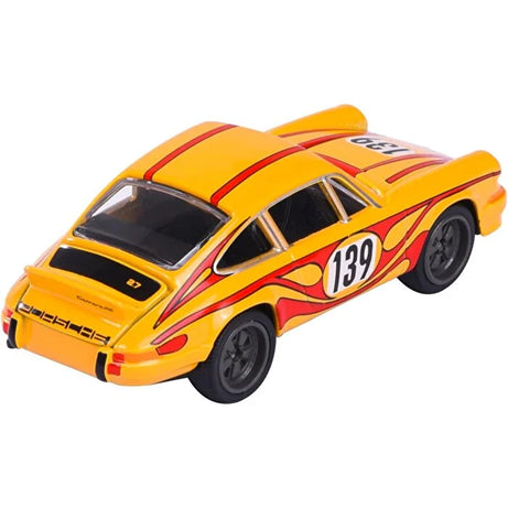 Majorette Porsche Edition - Porsche 911 Carrera RS 2.7 139 | Official Licensed Product | Die-Cast Car with Metal Body, Rubber Tires & Suspension | Includes Collector’s Box | 3+