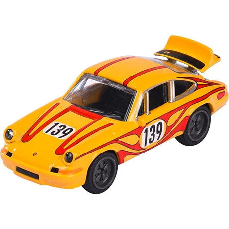 Majorette Porsche Edition - Porsche 911 Carrera RS 2.7 139 | Official Licensed Product | Die-Cast Car with Metal Body, Rubber Tires & Suspension | Includes Collector’s Box | 3+