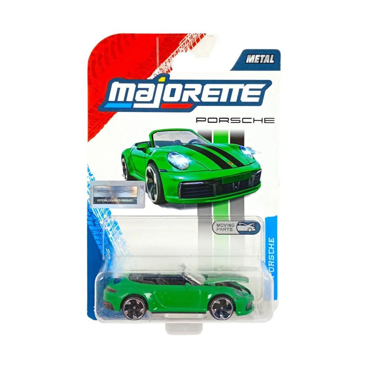 Majorette Porsche Premium Cars 6-Assortment Die-Cast Vehicle Collection | Panamera, Porsche 917, Porsche 911 Carrera RS 2.7, Porsche 911 Carrera S & GT3 Cup (992) | Metal Cars with Moving Parts | 1:64 Scale | Ages 3+