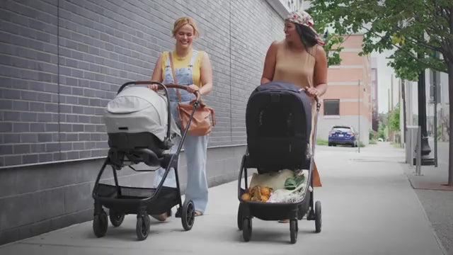 Nuna TRIV Next Baby Stroller | Spring Suspension Seat Technology, One Touch Braking System | Pram for 0M+ (Up to 22kg) - Cedar