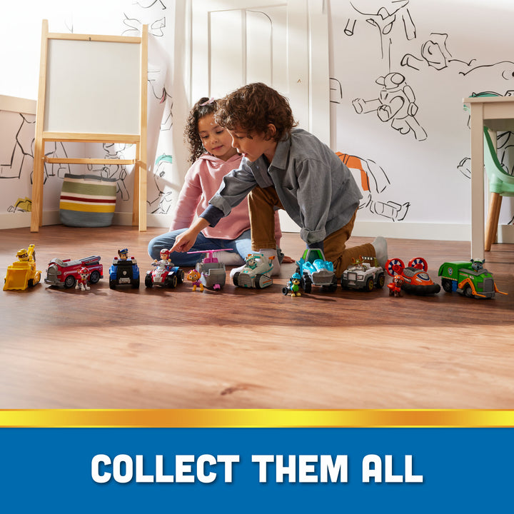 Paw Patrol Rex’s Rescue Vehicle - Eco-Friendly Dino Adventure Toy for Kids Ages 3+ Made from at least 71% recycled plastic