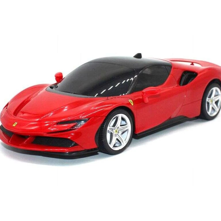 RASTAR 97600 R/C 1:24 Ferrari SF90 Stradale – Officially Licensed Remote Control Supercar with Authentic Design, 2.4GHz Precision Control & Independent Suspension – Red | Perfect Gift for 6+ years