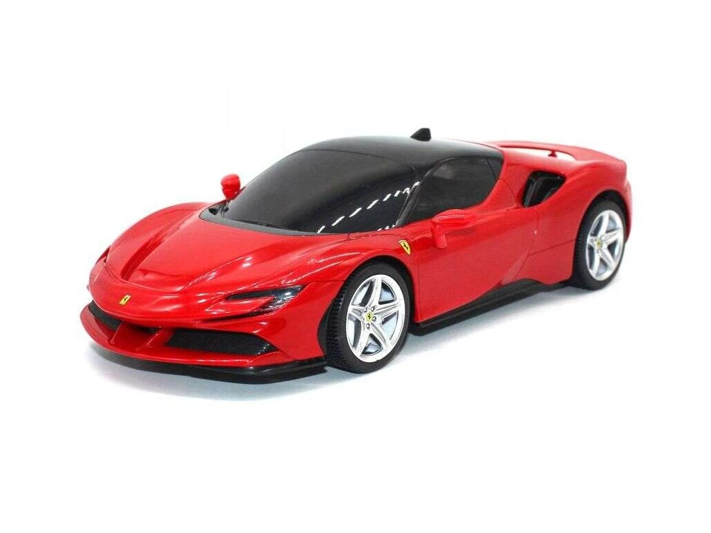 RASTAR 97600 R/C 1:24 Ferrari SF90 Stradale – Officially Licensed Remote Control Supercar with Authentic Design, 2.4GHz Precision Control & Independent Suspension – Red | Perfect Gift for 6+ years