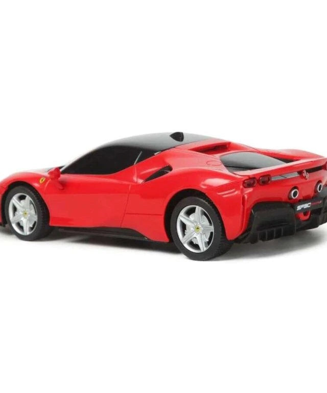 RASTAR 97600 R/C 1:24 Ferrari SF90 Stradale – Officially Licensed Remote Control Supercar with Authentic Design, 2.4GHz Precision Control & Independent Suspension – Red | Perfect Gift for 6+ years - MINIMEE KIDS