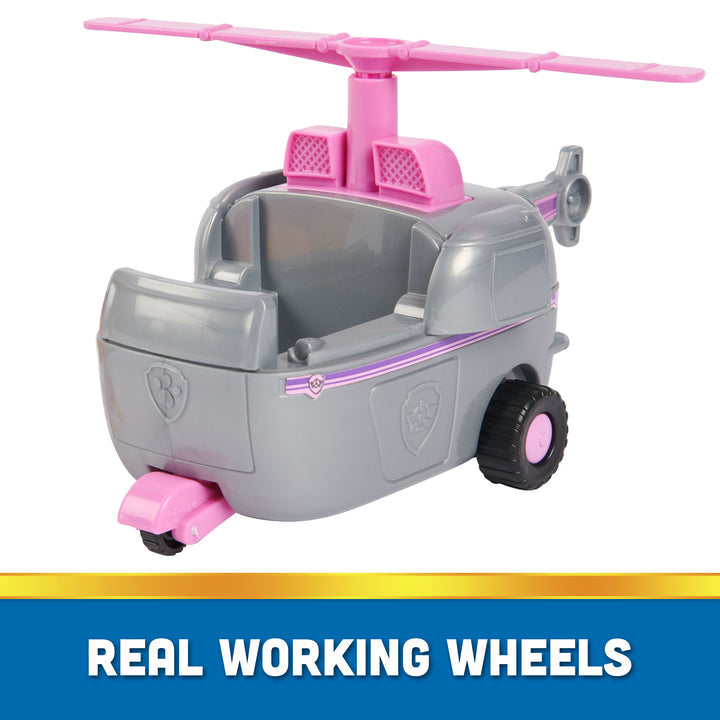 PAW Patrol Skye’s Helicopter - Eco-Friendly Toy Vehicle with Collectible Skye Action Figure for Kids Aged 3 and Up - Perfect for Imaginative Play and Rescue Missions