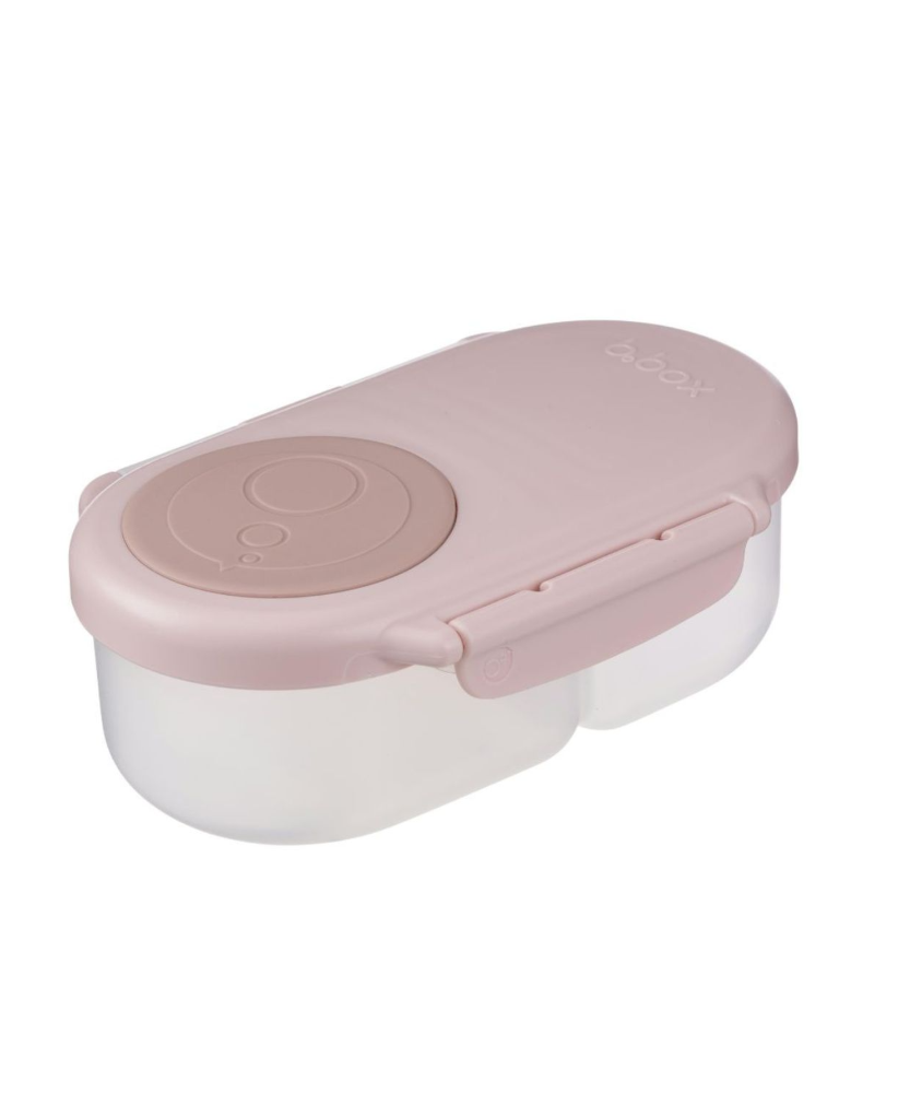 b.box Snackbox 350ml | Leak-Proof Toddler Snack Container with Flexi Whole Fruit Holder | 12m+ Travel & School Friendly | BPA-Free, Microwave & Freezer Safe - MINIMEE KIDS