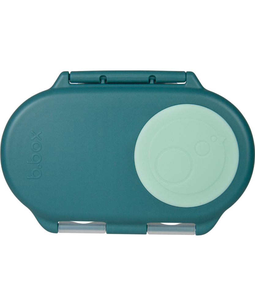 b.box Snackbox 350ml | Leak-Proof Toddler Snack Container with Flexi Whole Fruit Holder | 12m+ Travel & School Friendly | BPA-Free, Microwave & Freezer Safe - MINIMEE KIDS