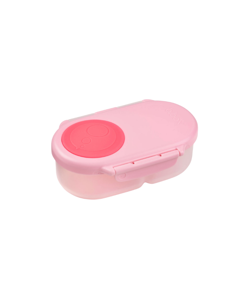 b.box Snackbox 350ml | Leak-Proof Toddler Snack Container with Flexi Whole Fruit Holder | 12m+ Travel & School Friendly | BPA-Free, Microwave & Freezer Safe - MINIMEE KIDS