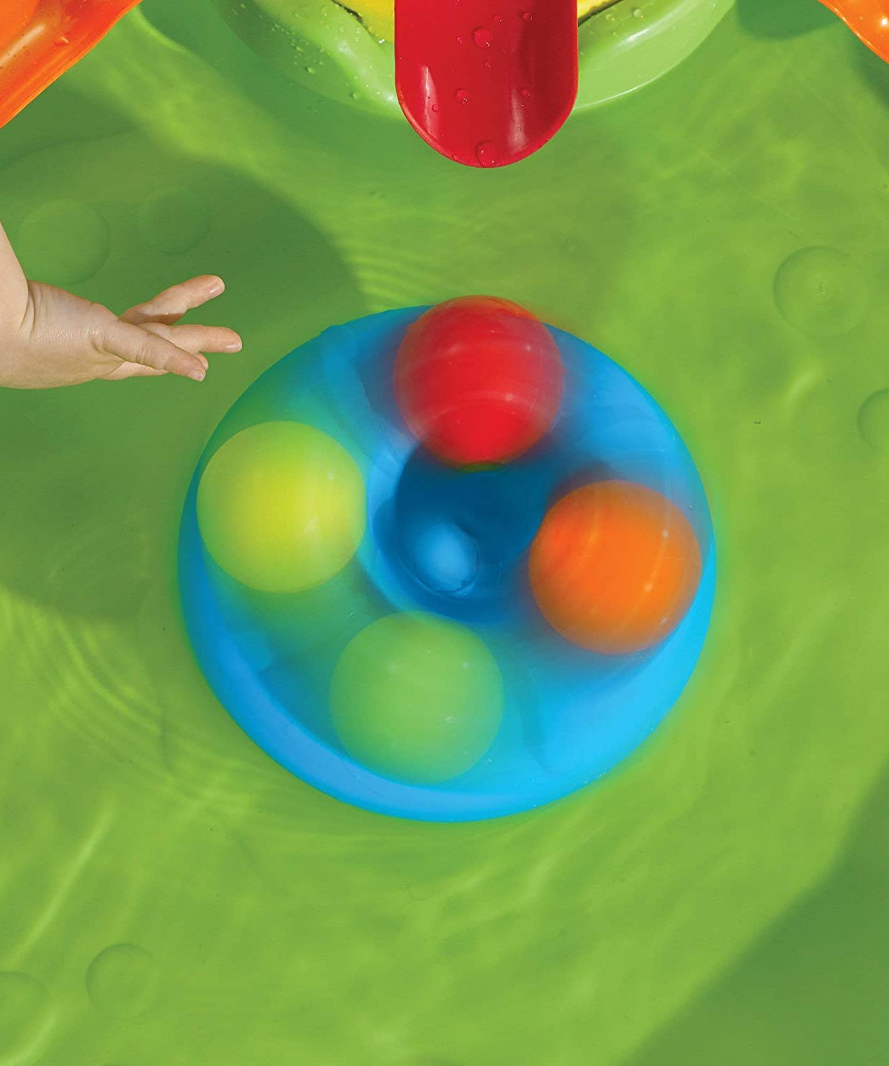 Step2 Busy Ball Play Table - Sand & Water Sensory Activity Center with 10 Balls & Flippers | Indoor & Outdoor Toddler Water Table with Ramps & Chute - MINIMEE KIDS
