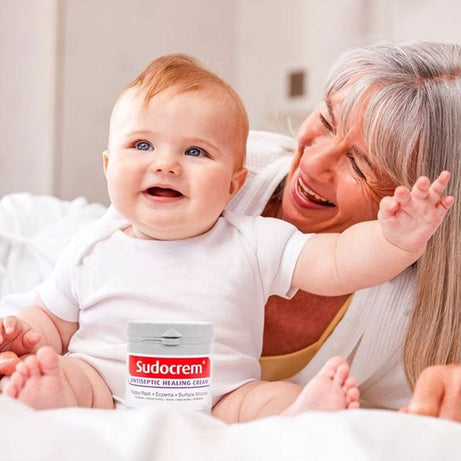 Sudocrem Antiseptic Healing Cream – Multi-Purpose Skin Protection for Nappy Rash, Eczema, Acne & Minor Burns | Now Available in 60g, 125g & 250g | Imported from UK (Ireland)