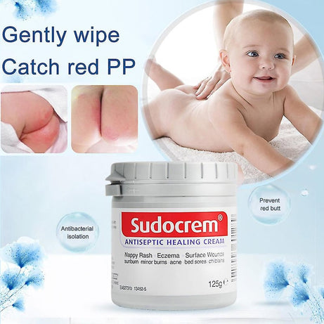 Sudocrem Antiseptic Healing Cream – Multi-Purpose Skin Protection for Nappy Rash, Eczema, Acne & Minor Burns | Now Available in 60g, 125g & 250g | Imported from UK (Ireland)