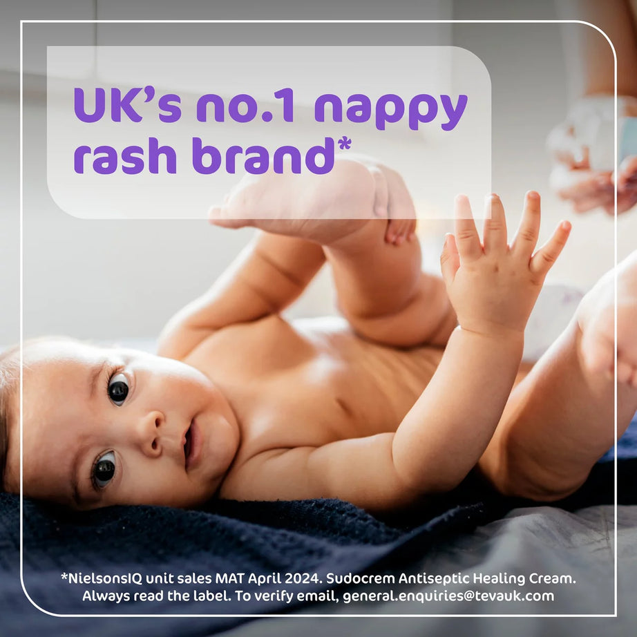 Sudocrem Antiseptic Healing Cream – Multi-Purpose Skin Protection for Nappy Rash, Eczema, Acne & Minor Burns | Now Available in 60g, 125g & 250g | Imported from UK (Ireland)