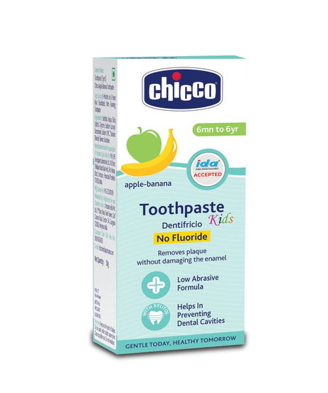 Chicco Apple Banana Toothpaste for 6 Months to 6 Years kids - 50g