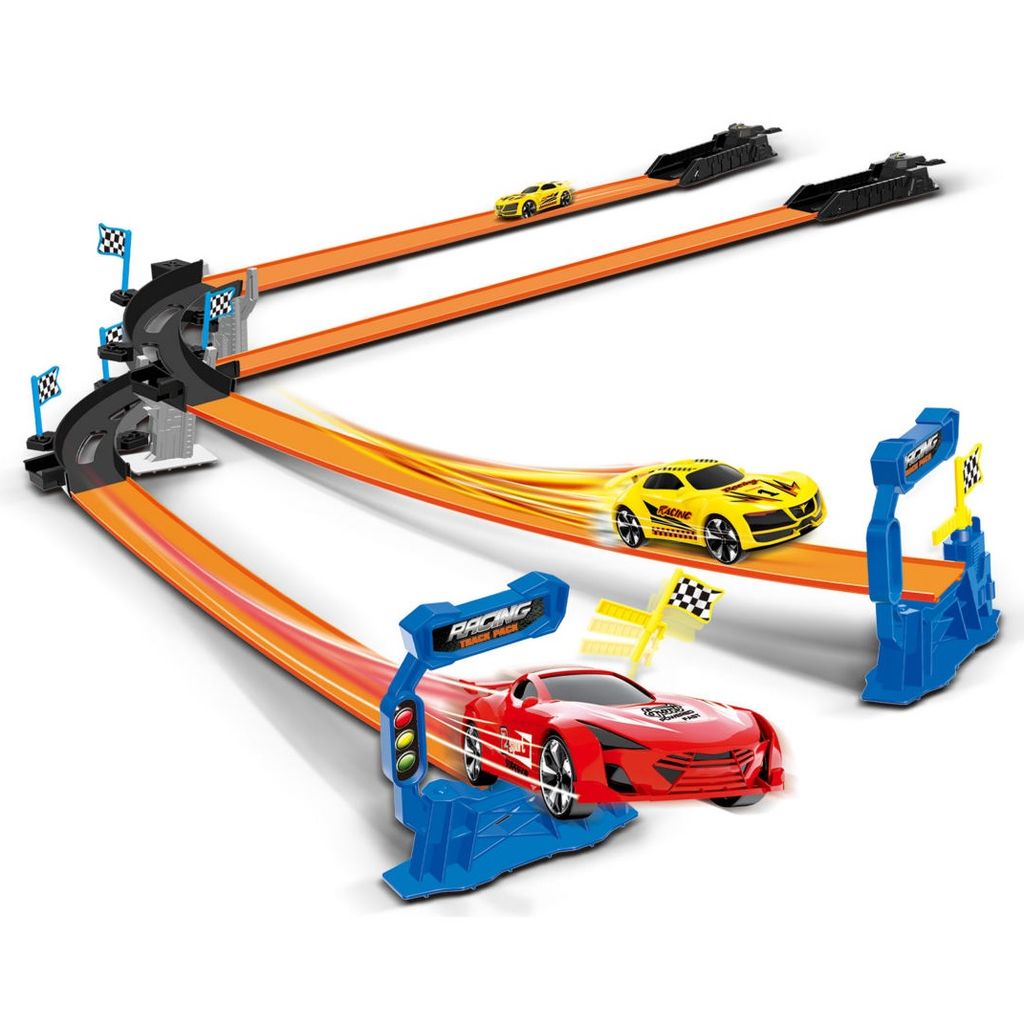 Tengleader Racing Power Track Set of 22 Pieces - Create Your Own Race Track 68823