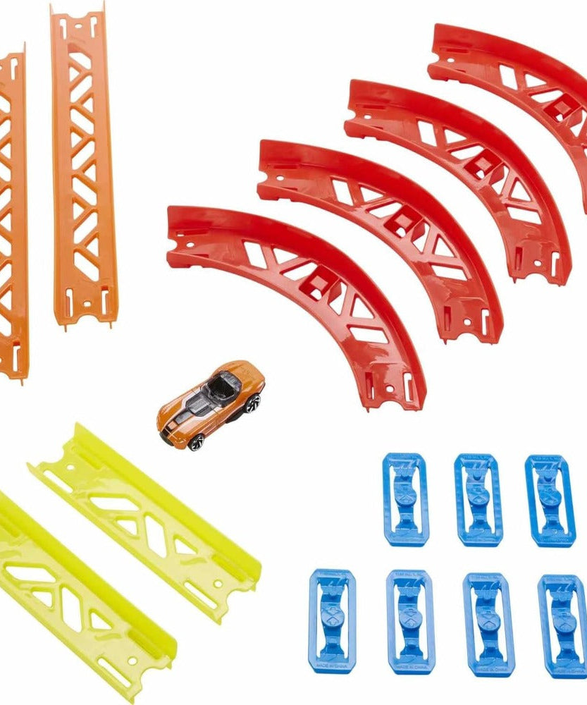 Hot Wheels Track Builder Premium Curve Pack unassembled for 4+ Years - MINIMEE KIDS