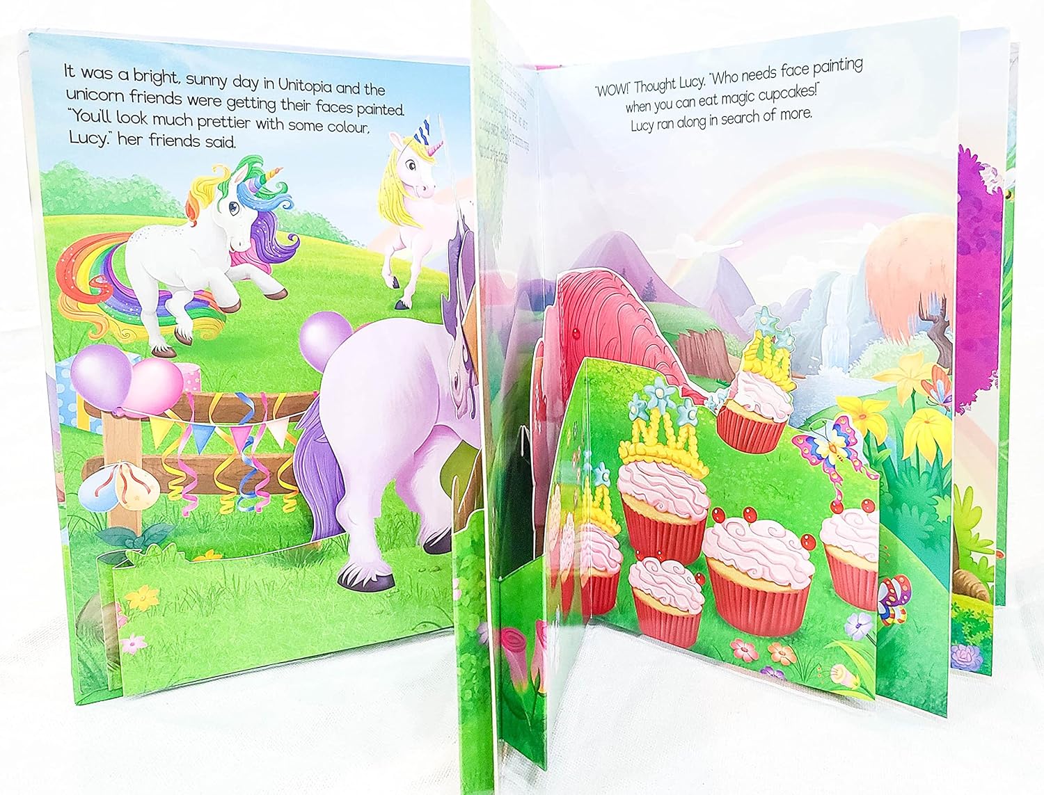 Unicorn Pop-Ups | Magical 3D Adventure Pop-Up Book with Vibrant Unicorn Characters, Rainbow Surprises, and Interactive Fun for Kids