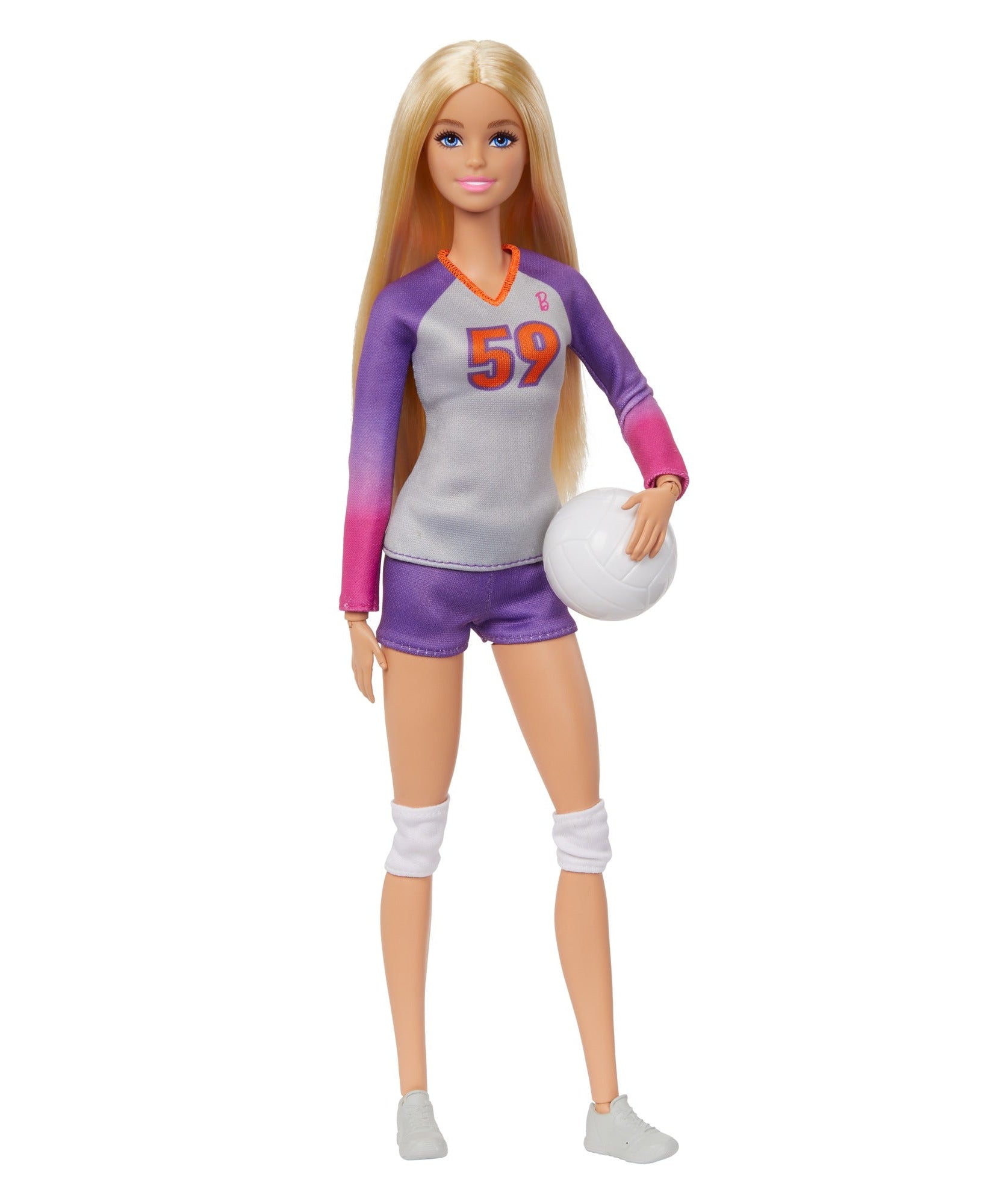 Barbie Made to Move Career - You can be Anything Volleyball Player Doll with Uniform, Ball & 22 Flexible Joints for Realistic Poses – Sports Doll for Kids 3+ Years | HKT72 - MINIMEE KIDS