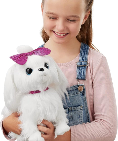 Zuru Pets Alive Lil Paw Paw The Walking Puppy - Interactive Walking and Barking Puppy Plush Toy for Kids 3+ Years