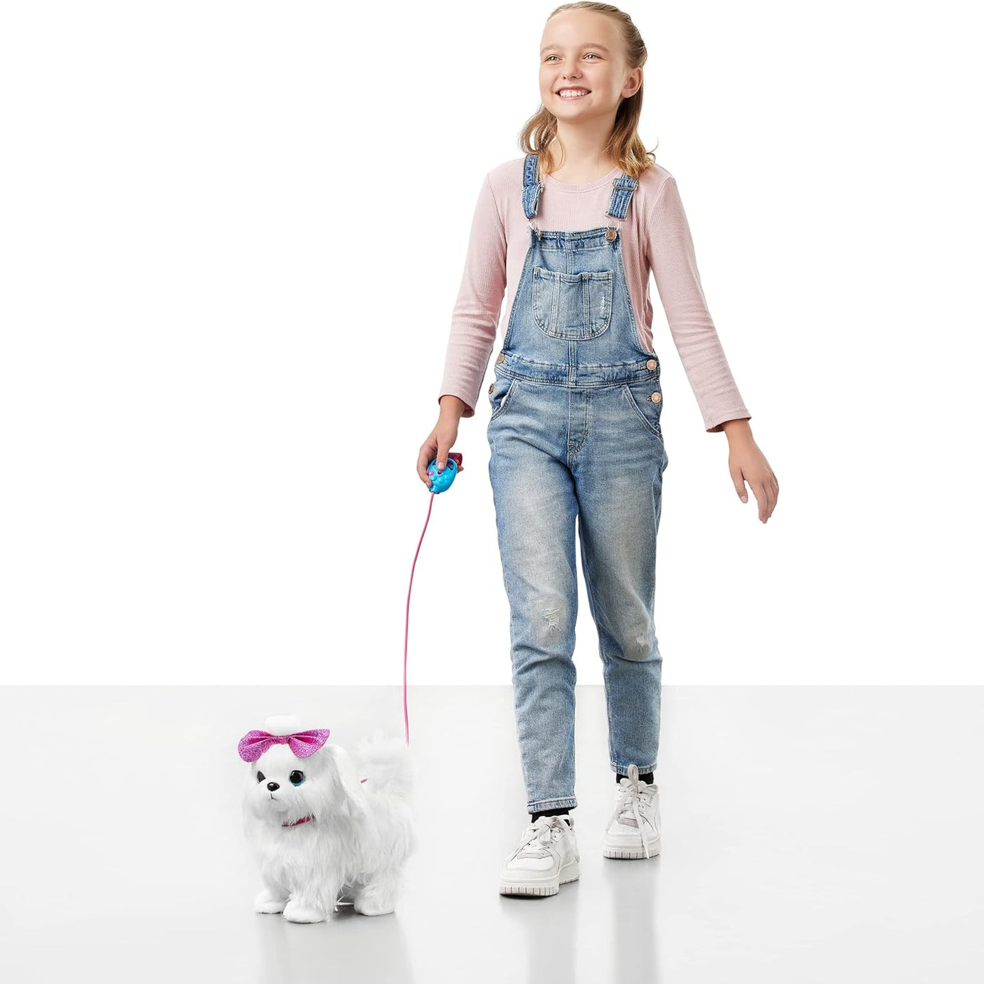 Zuru Pets Alive Lil Paw Paw The Walking Puppy - Interactive Walking and Barking Puppy Plush Toy for Kids 3+ Years