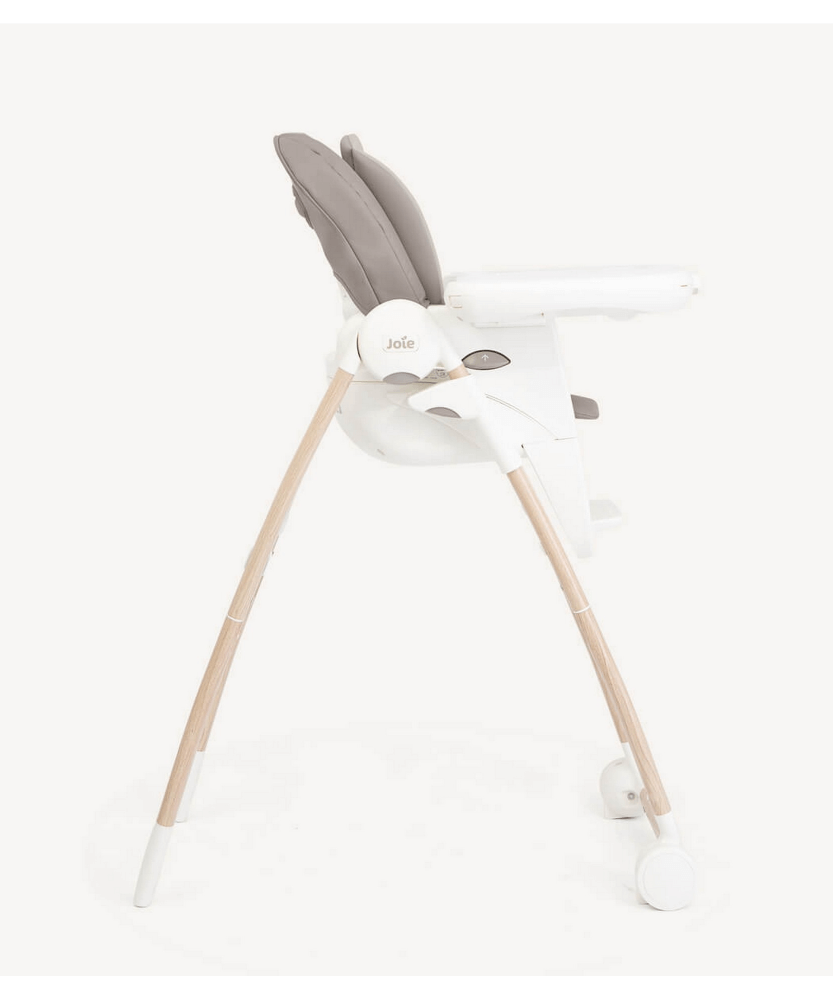Joie Multiply 6-in-1 Convertible Highchair | Baby to Toddler Booster & Play Table | Adjustable Height & Recline | 6m-6y - Walnut Wood - MINIMEE KIDS