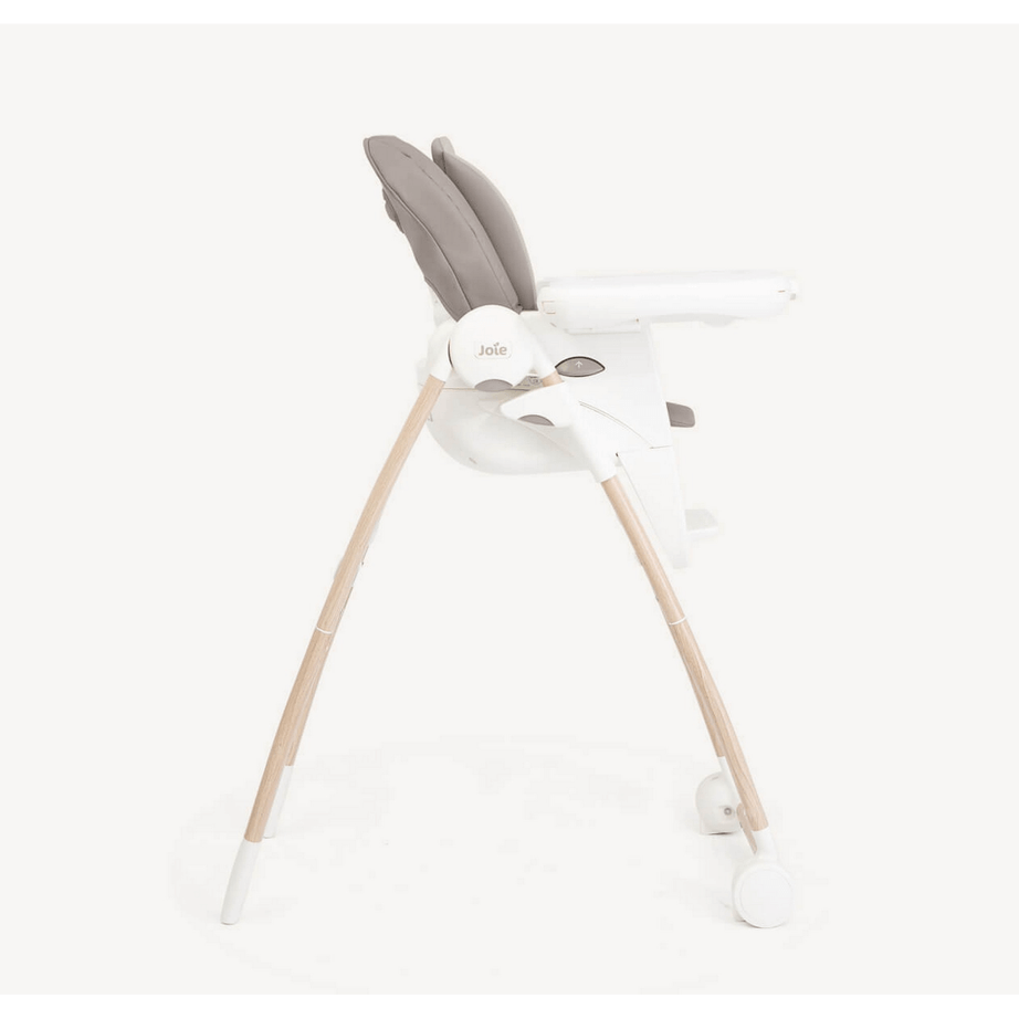 Joie Multiply 6-in-1 Convertible Highchair | Baby to Toddler Booster & Play Table | Adjustable Height & Recline | 6m-6y - Walnut Wood