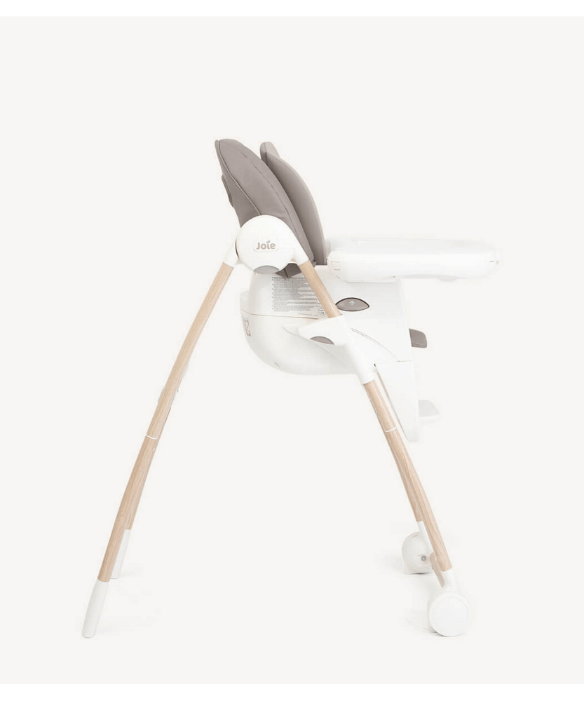Joie Multiply 6-in-1 Convertible Highchair | Baby to Toddler Booster & Play Table | Adjustable Height & Recline | 6m-6y - Walnut Wood - MINIMEE KIDS
