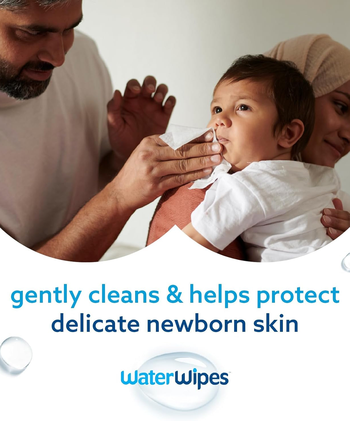 WaterWipes The World's Purest Baby Wipes Biodegradable Unscented Wipes - Pack of 60 - MINIMEE KIDS
