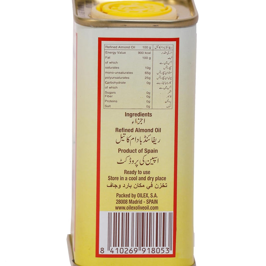 Well's Almond Oil Packed and Imported from Spain - 175ml