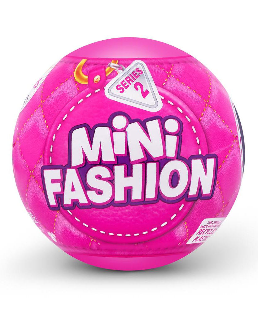Zuru 5 Surprise - Mini Fashion Series 2: 100+ Real Fabric Bags & Accessories Toys to Collect!