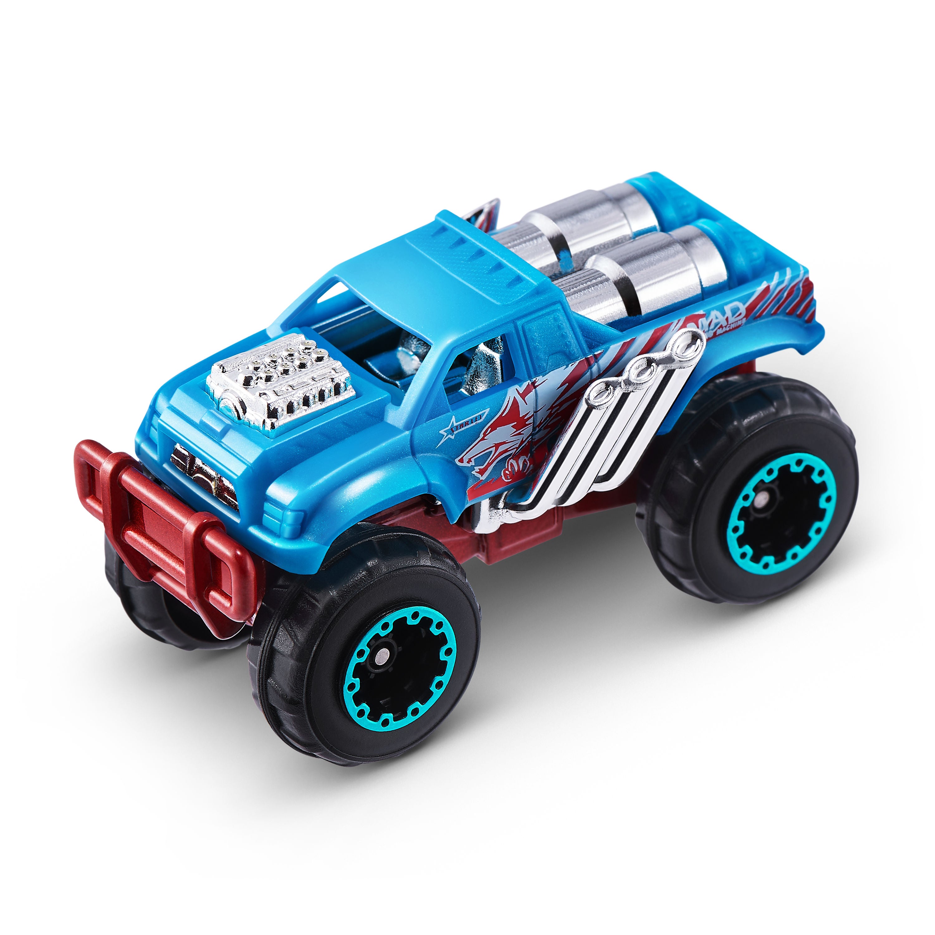 Zuru Metal Machines Smasher Monster Truck | 1:64 Scale Collectible Die-Cast Toy Truck | For Kids | Minimee Kids India