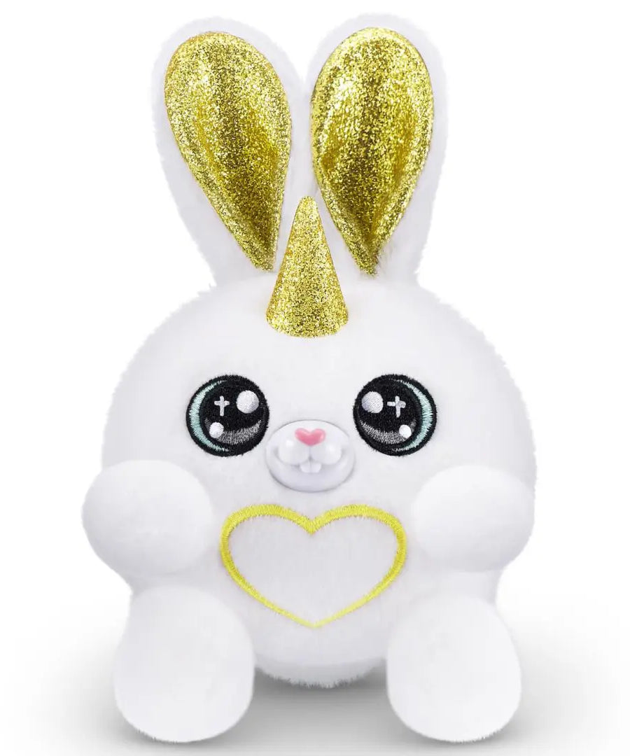 Zuru Rainbocorns Bunnycorn Surprise - 4+ Bunny Surprises Inside, Soft Cotton Tail Plush Toy, Collect All 6