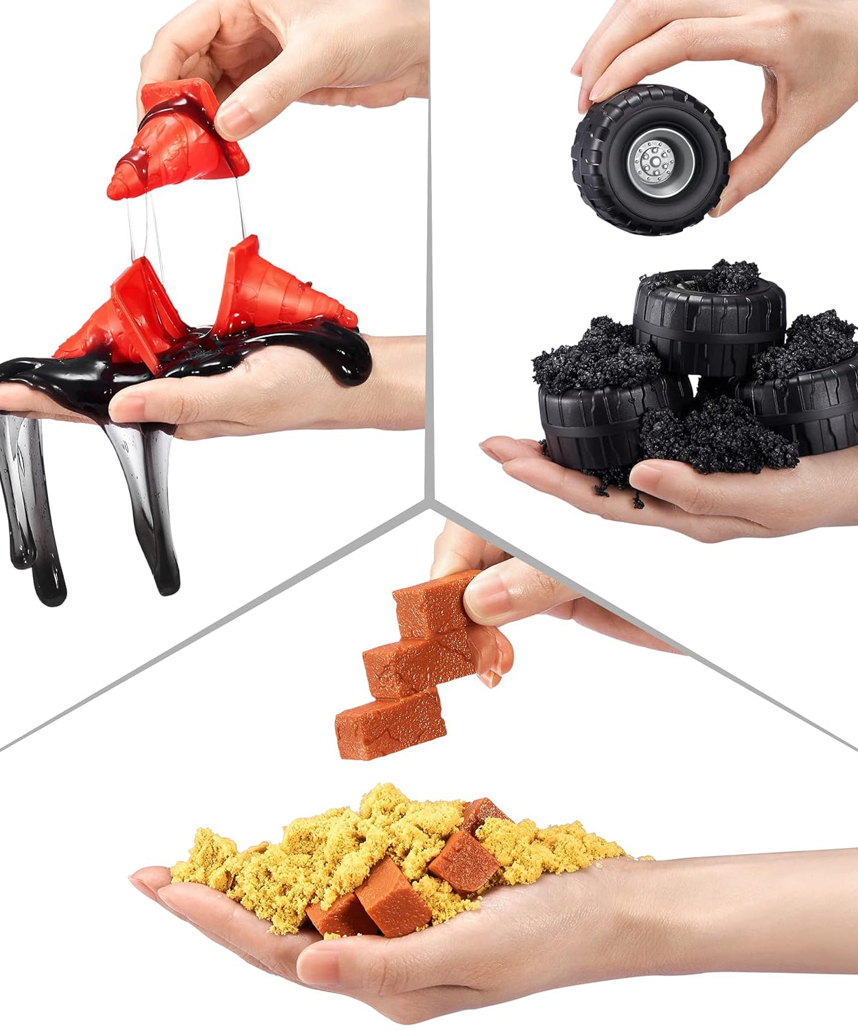 Zuru Smashers Monster Trucks Surprise (Skull Truck) - 25+ Surprises, Collectible Monster Truck with Smash Slime, Sand Compounds, & Accessories - MINIMEE KIDS