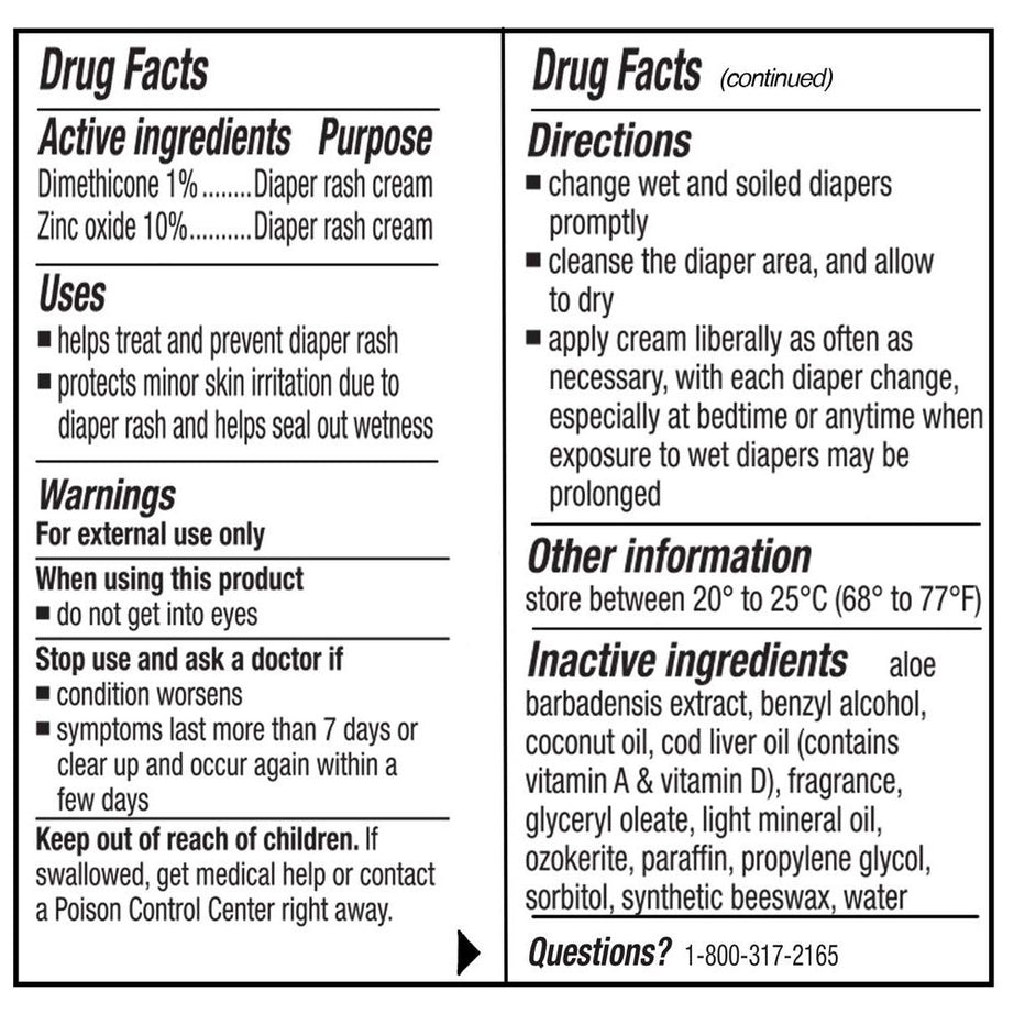A+D Diaper Rash Cream, 113g - MINIMEE KIDS