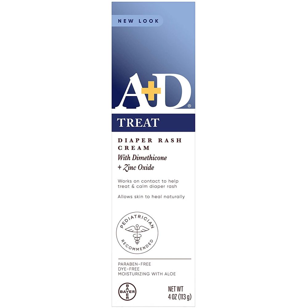 A+D Diaper Rash Cream, 113g - MINIMEE KIDS
